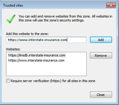 Internet Explorer Setup Options
